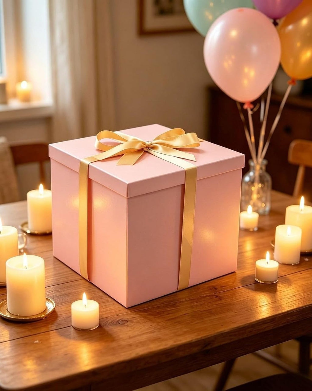 Gift box + note, evening